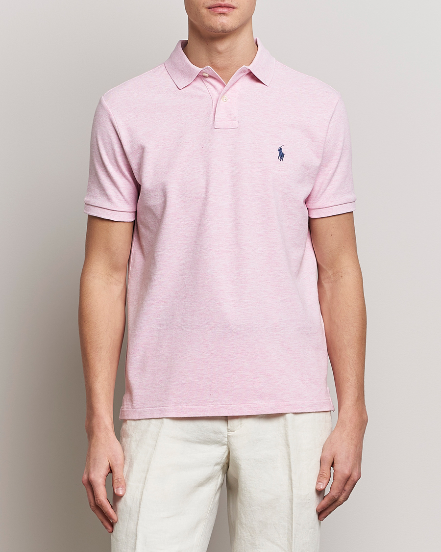 Homme | Polos | Polo Ralph Lauren | Custom Slim Fit Polo Bath Pink Heather