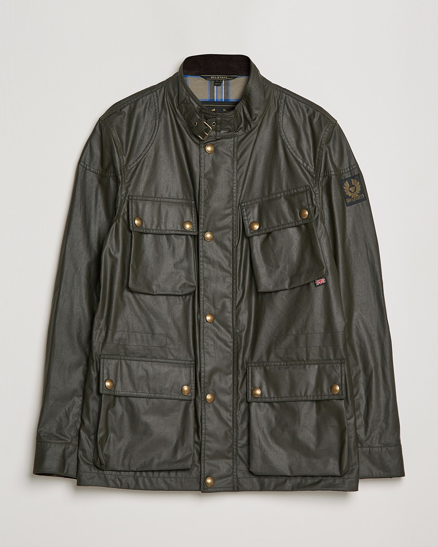 Homme | Manteaux Et Vestes | Belstaff | Fieldmaster Waxed Jacket Faded Olive