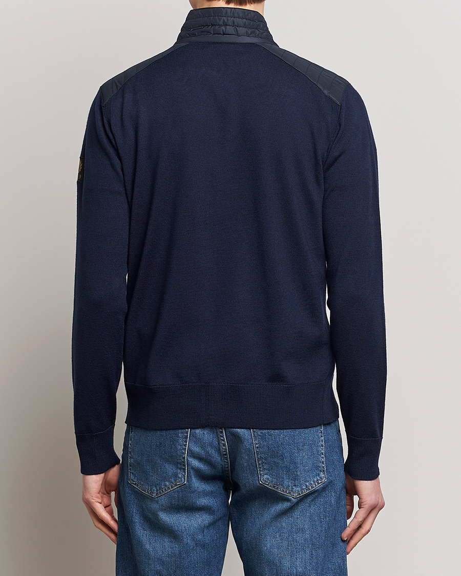 Homme | Pulls Et Tricots | Belstaff | Kelby Zip Cardigan Navy