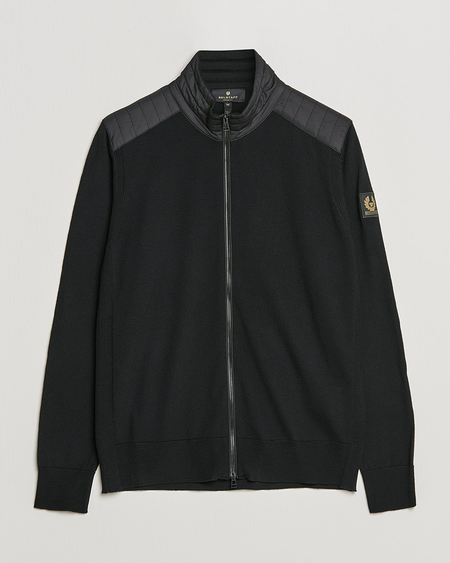 Homme | Pulls Et Tricots | Belstaff | Kelby Zip Cardigan Black
