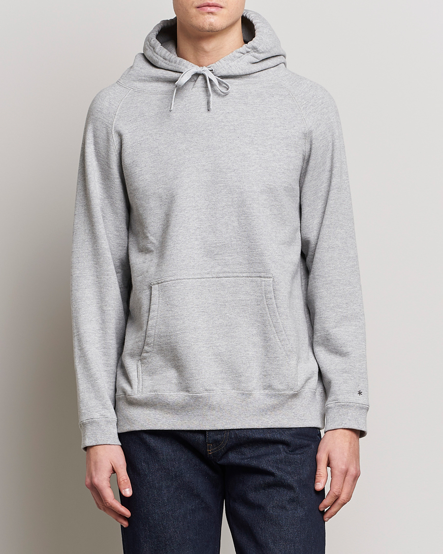 Homme | Pulls Et Tricots | Snow Peak | Recycled Cotton Hoodie Medium Grey