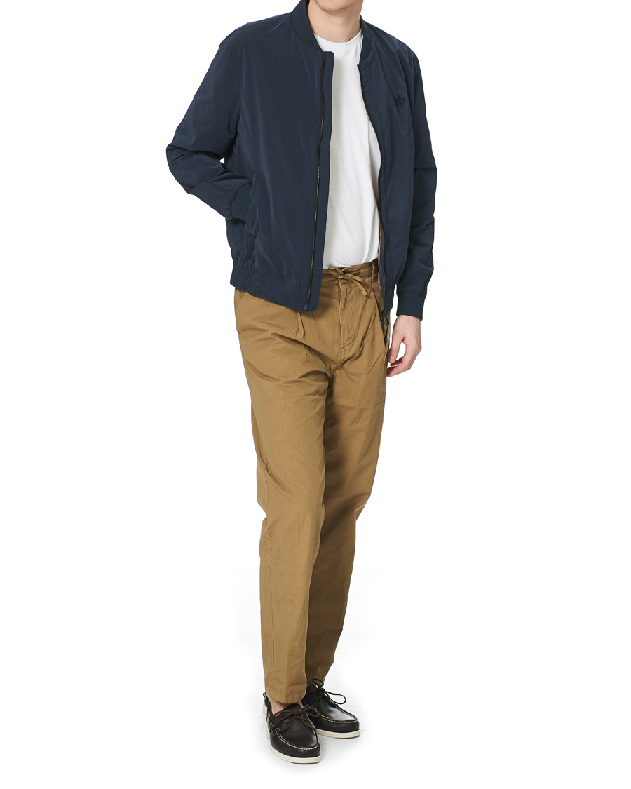 Homme | Manteaux Et Vestes | Morris | Nicolas Nylon Bomber Jacket Old Blue