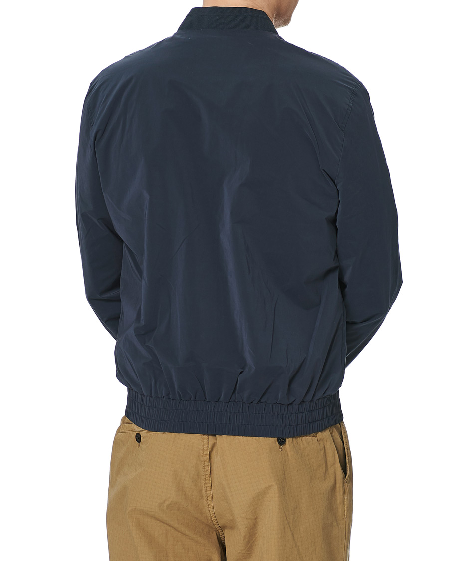 Homme | Manteaux Et Vestes | Morris | Nicolas Nylon Bomber Jacket Old Blue