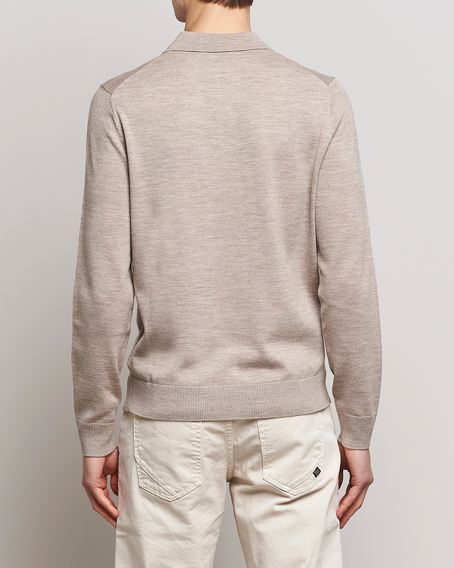 Homme | Pulls Et Tricots | Morris | Merino Polo Knit Khaki