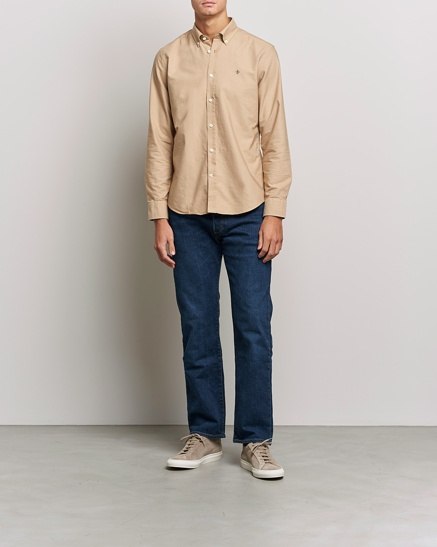 Homme | Chemises | Morris | Douglas Oxford Shirt Khaki