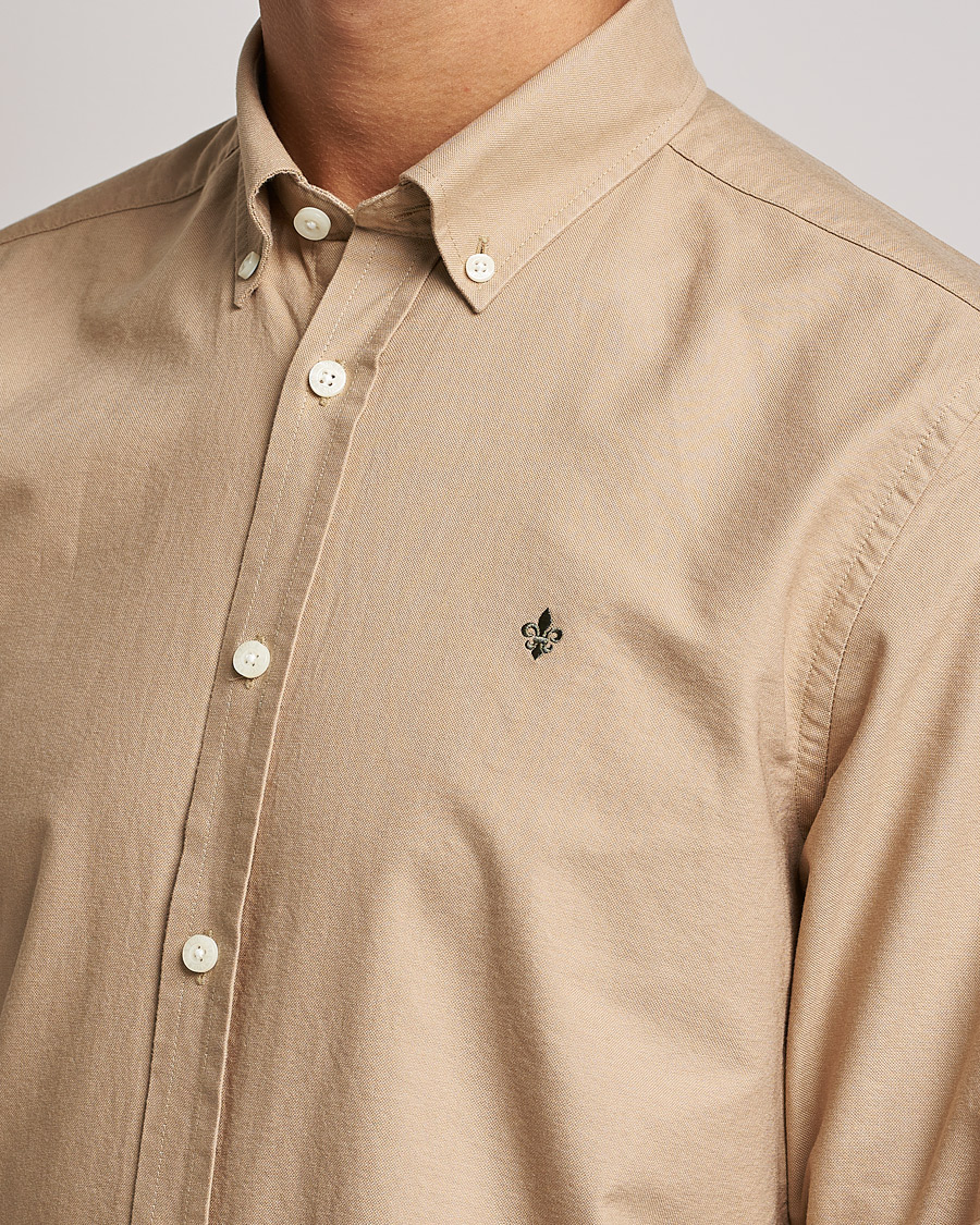 Homme | Chemises | Morris | Douglas Oxford Shirt Khaki