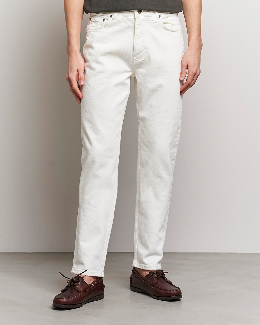 Homme | Jeans | Morris | Jermyn Cotton Jeans Off White