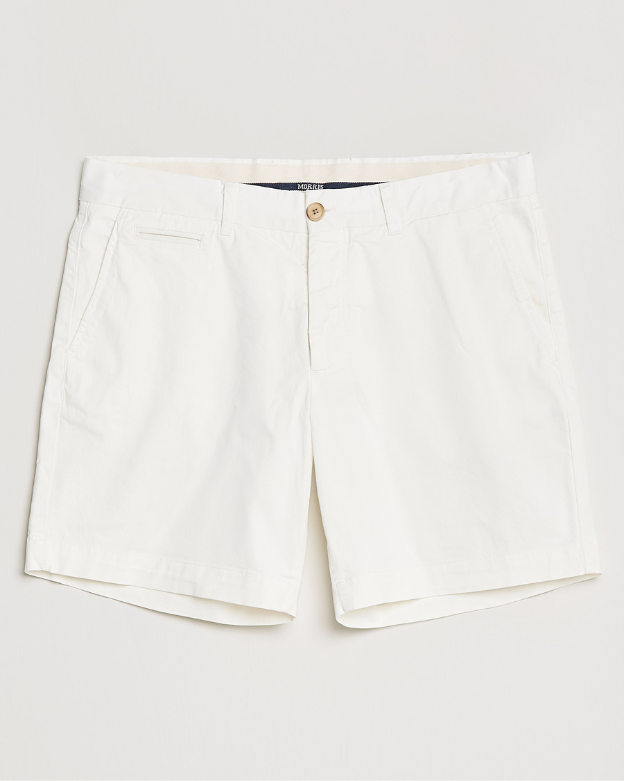 Homme | Shorts | Morris | Light Twill Chino Shorts White