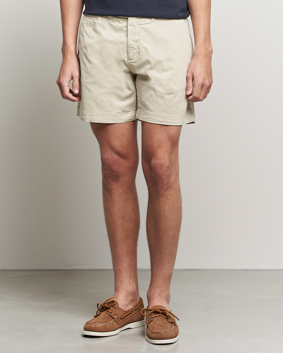 Homme | Shorts | Morris | Light Twill Chino Shorts Khaki