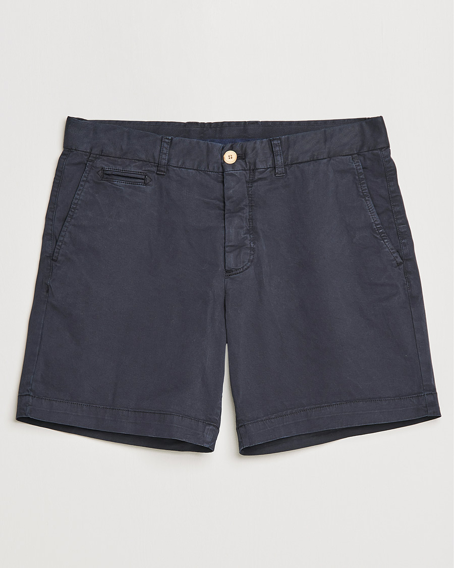 Homme | Shorts | Morris | Light Twill Chino Shorts Navy