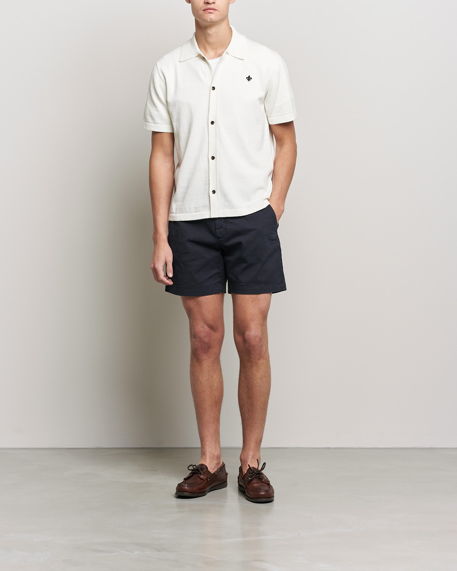 Homme | Shorts | Morris | Light Twill Chino Shorts Navy