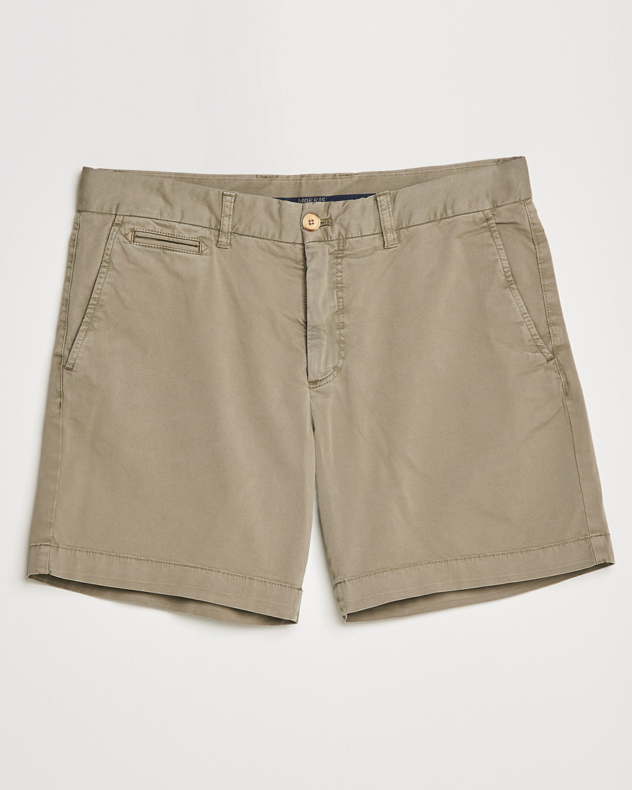 Homme | Shorts | Morris | Light Twill Chino Shorts Olive