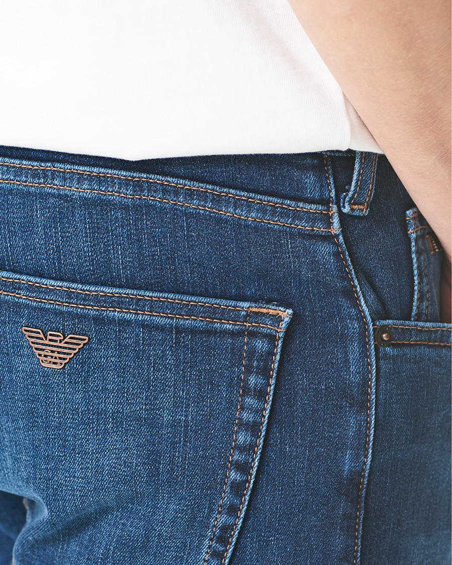 Homme | Jeans | Emporio Armani | Regular Fit Jeans Dark Blue