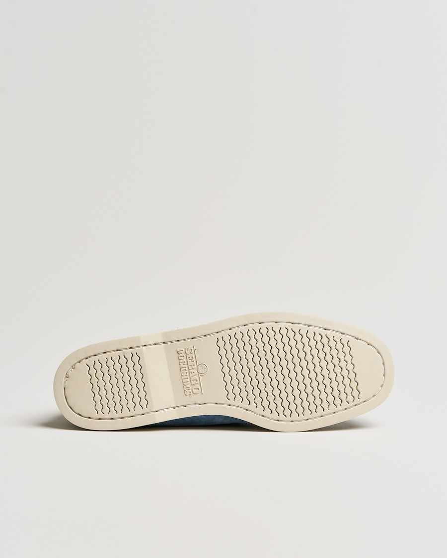 Homme | Sebago Docksides Suede Boat Shoe Indigo | Sebago | Docksides Suede Boat Shoe Indigo