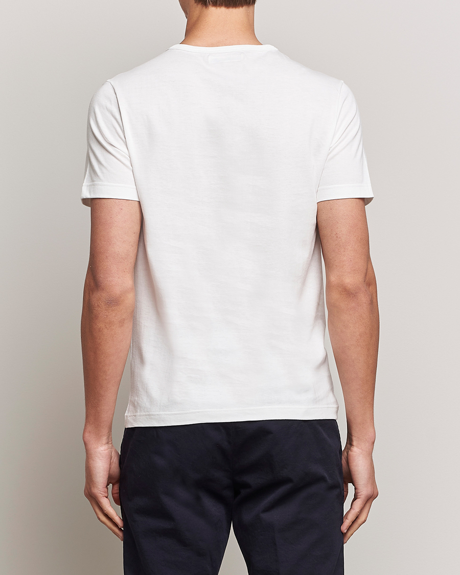 Homme | T-shirts | Merz b. Schwanen | 1950s Classic Loopwheeled T-shirt White