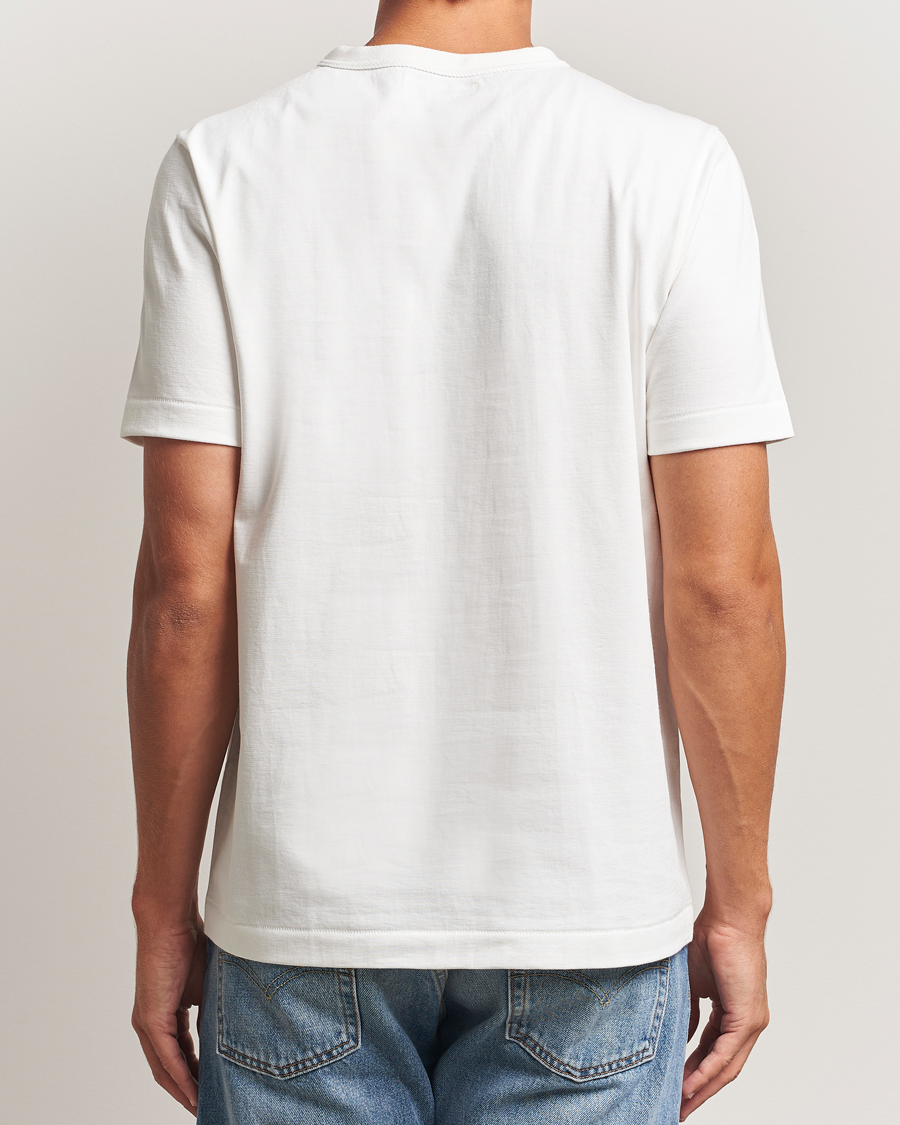 Homme | T-shirts | Merz b. Schwanen | Relaxed Fit Loopwheeled T-Shirt White