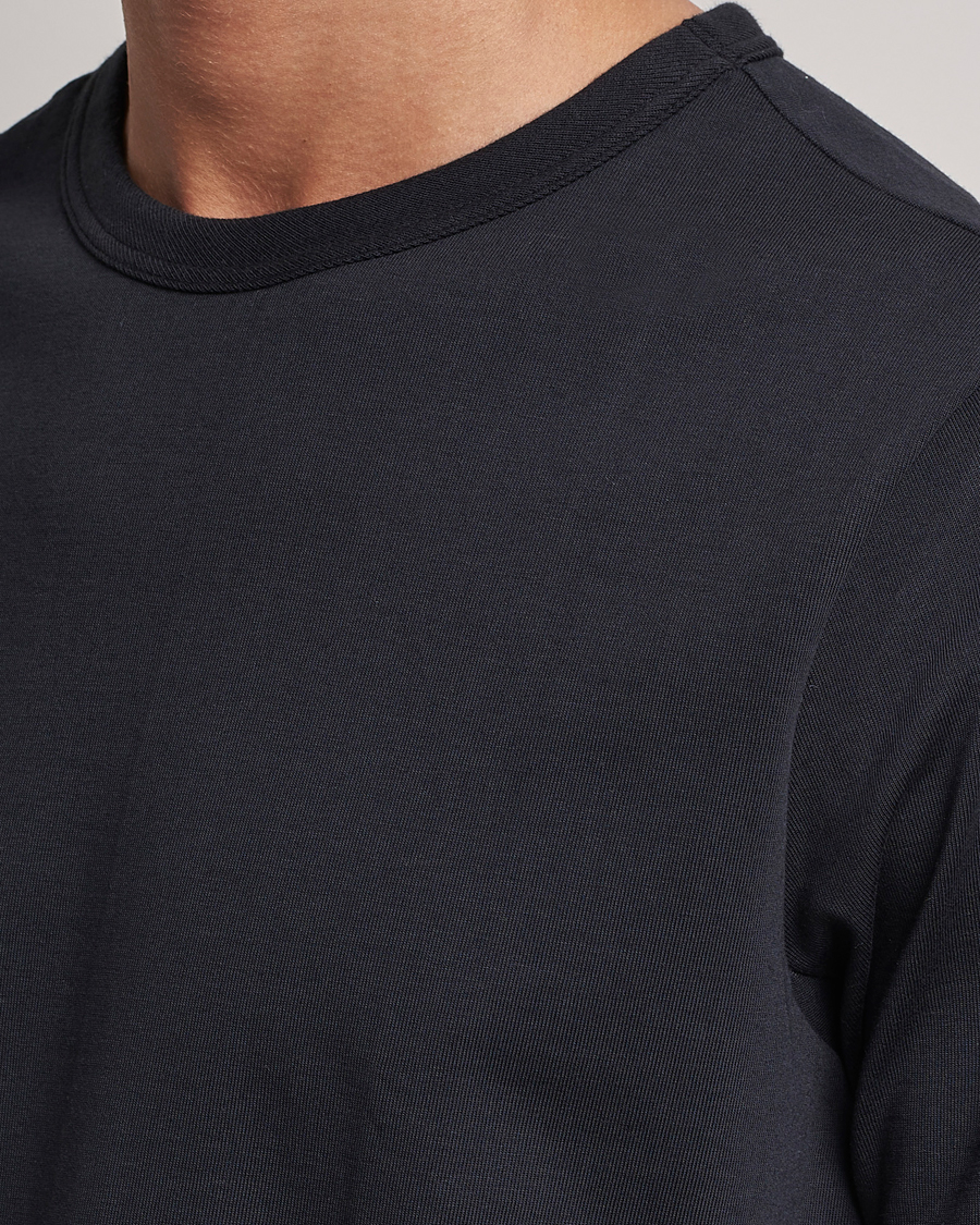 Homme | T-shirts | Merz b. Schwanen | Relaxed Fit Loopwheeled T-Shirt Charcoal