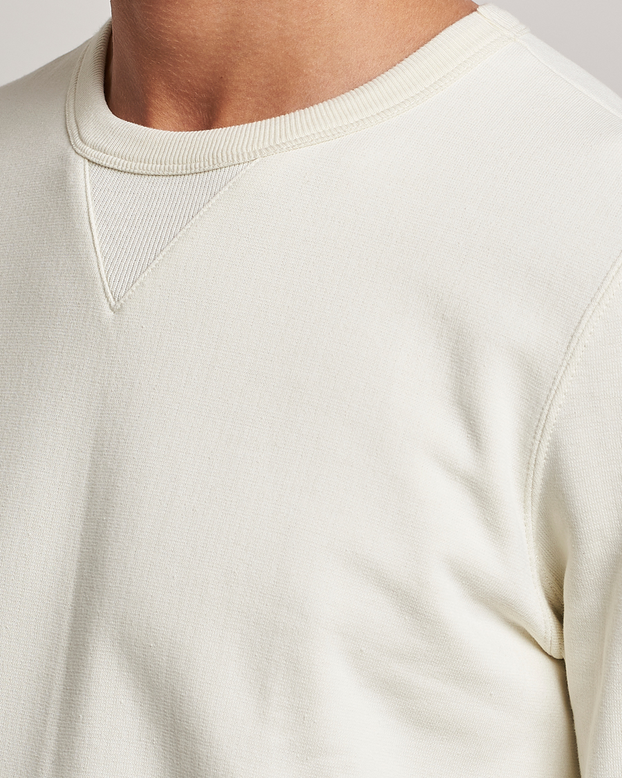 Homme | Pulls Et Tricots | Merz b. Schwanen | Organic Cotton Crew Neck Sweat Oat