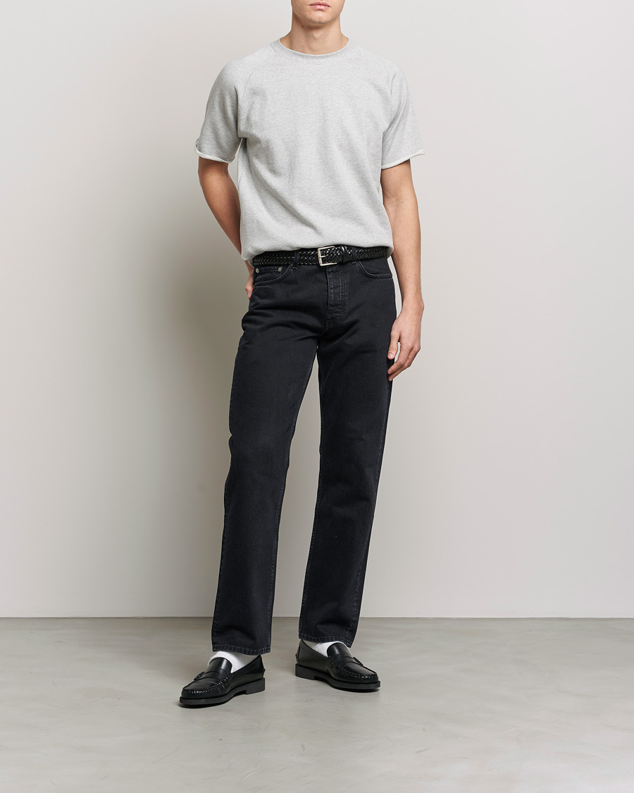 Homme | T-shirts | BEAMS PLUS | Cut Off Sweatshirt Heather Grey