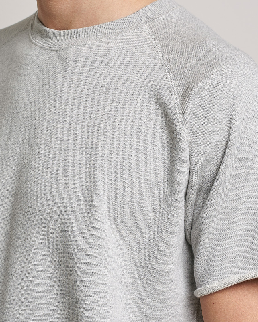 Homme | T-shirts | BEAMS PLUS | Cut Off Sweatshirt Heather Grey