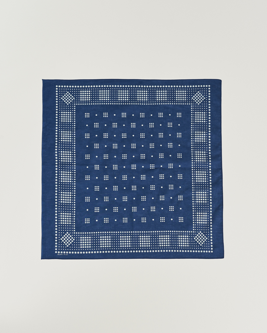 Homme | BEAMS PLUS Bandana 2-Pack Navy | BEAMS PLUS | Bandana 2-Pack Navy