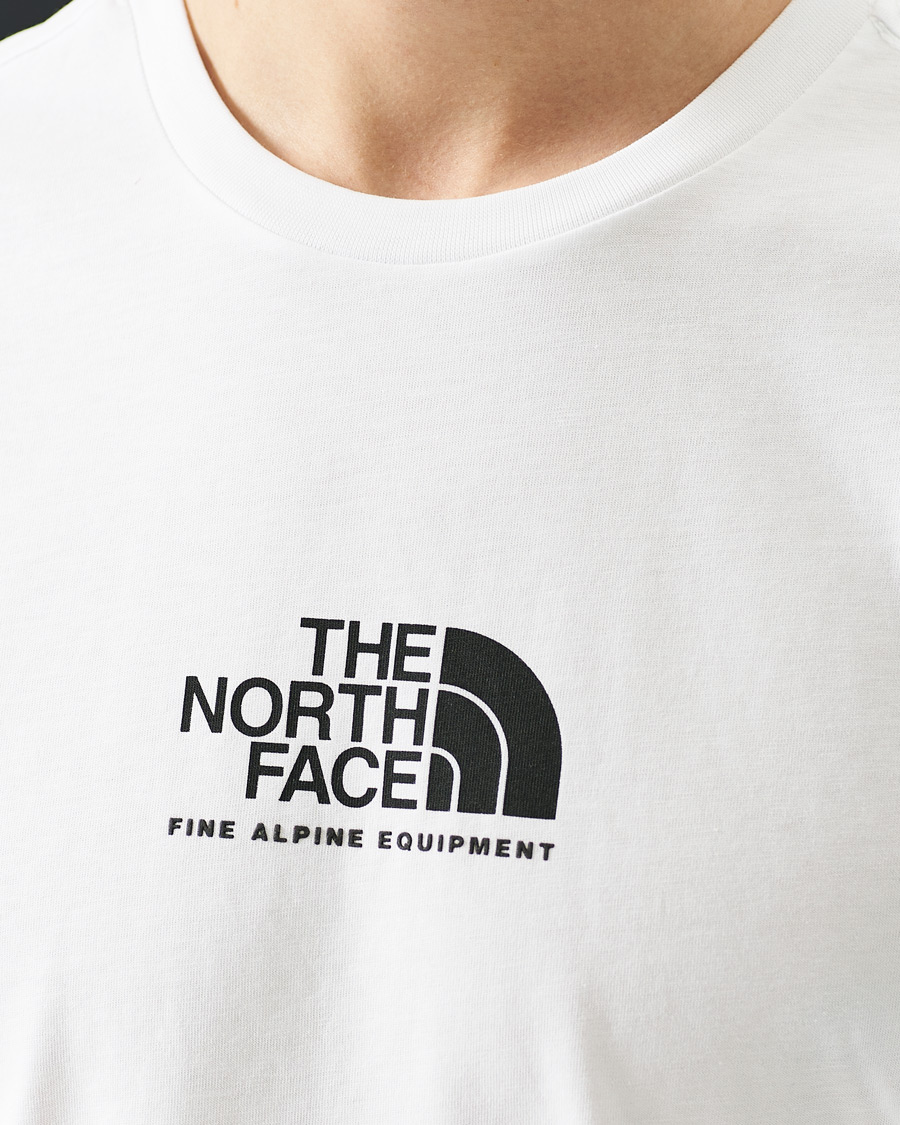 Homme | T-shirts | The North Face | Fine Alpine Equipment Tee White