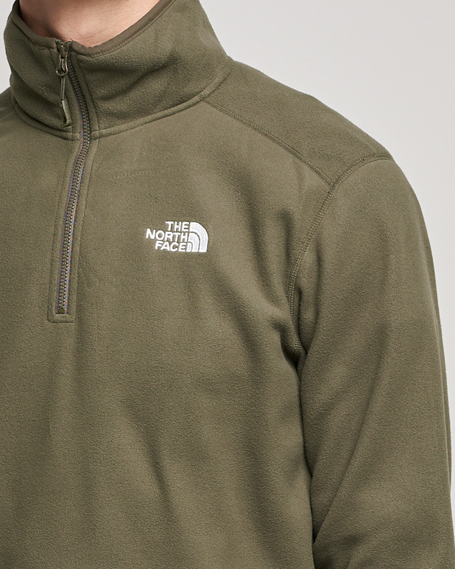 Homme | Pulls Et Tricots | The North Face | 100 Glacier 1/4 Zip Taupe Green