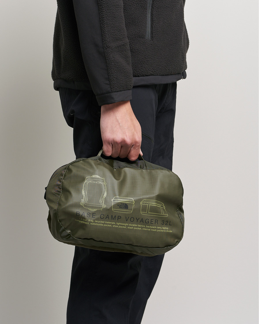 Homme | The North Face Voyager 32L Duffel Bag New Taupe Green | The North Face | Voyager 32L Duffel Bag New Taupe Green