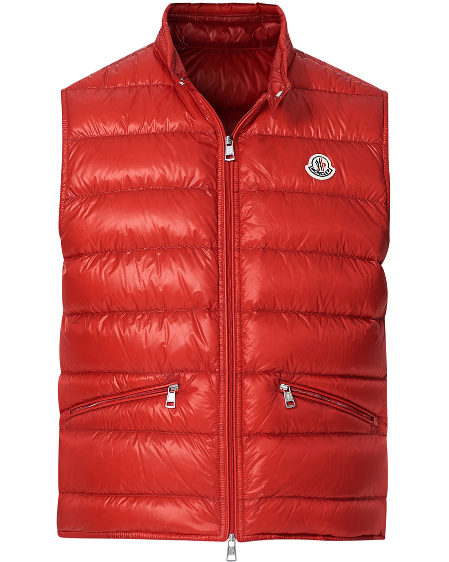 Homme | Manteaux Et Vestes | Moncler | Gui Down Vest Red