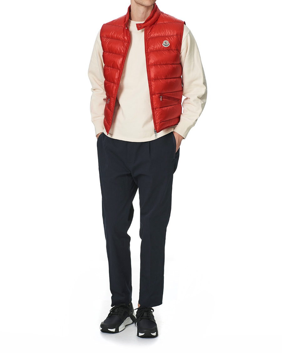 Homme | Manteaux Et Vestes | Moncler | Gui Down Vest Red