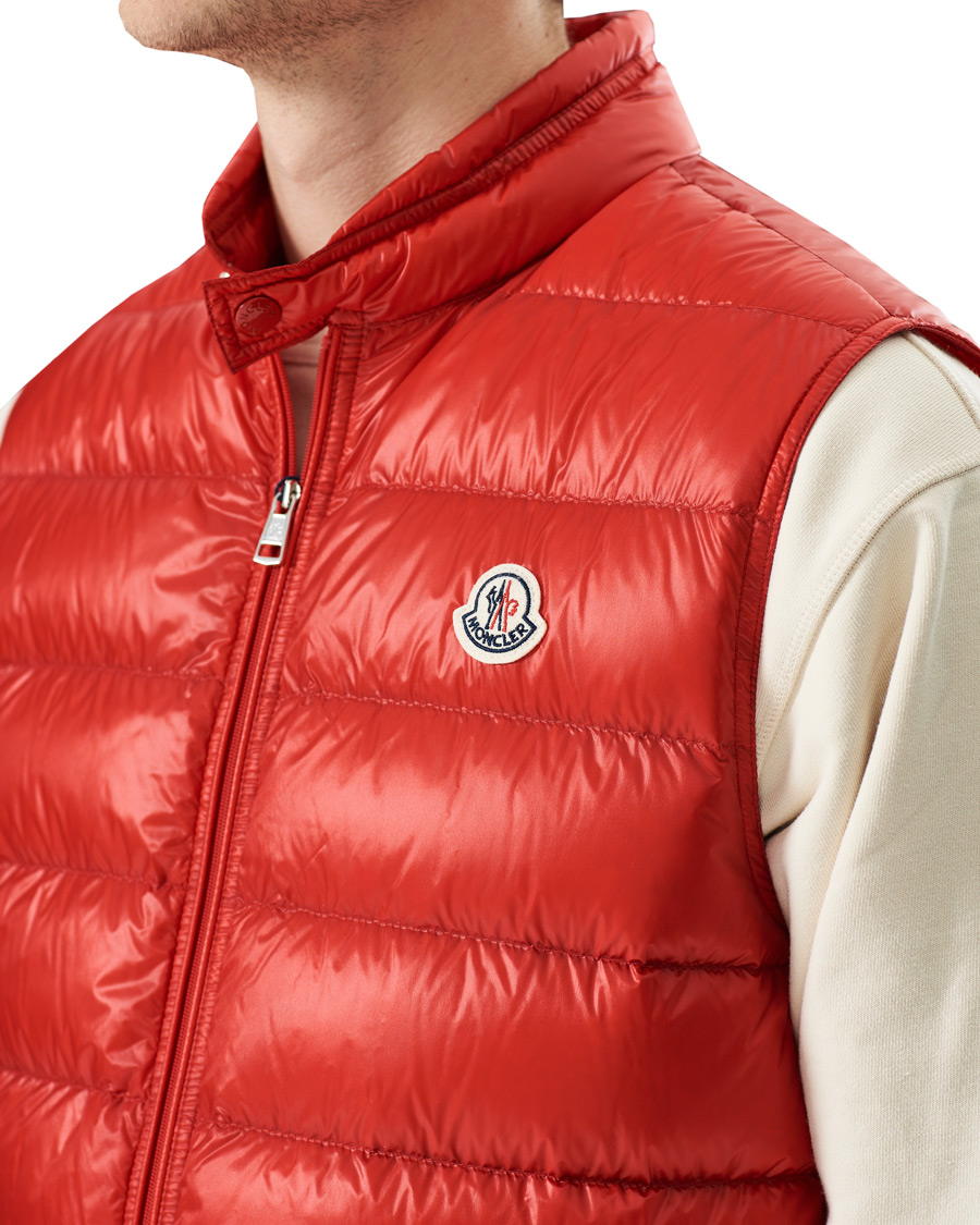 Homme | Manteaux Et Vestes | Moncler | Gui Down Vest Red