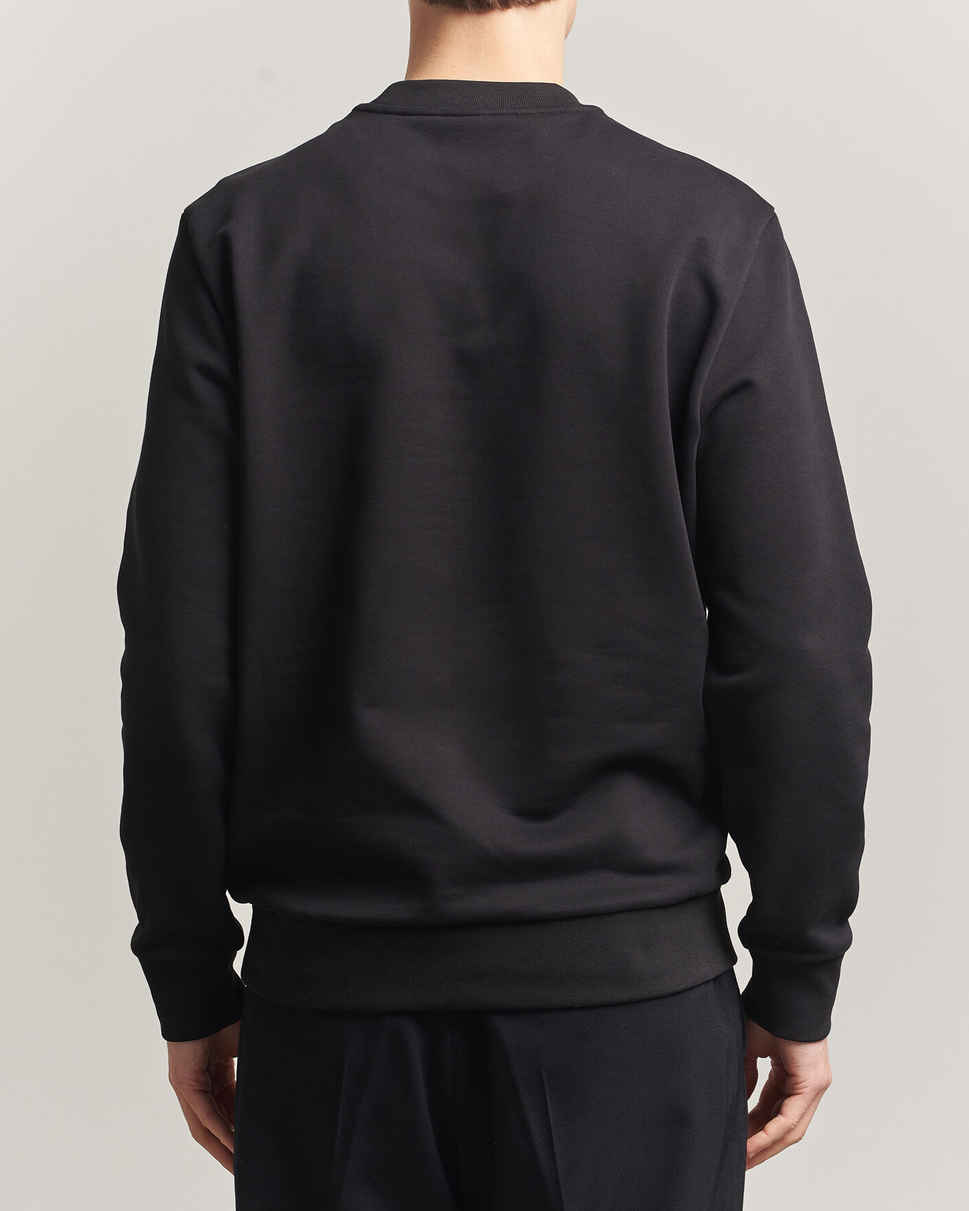 Homme | Pulls Et Tricots | Moncler | Logo Sweatshirt Black