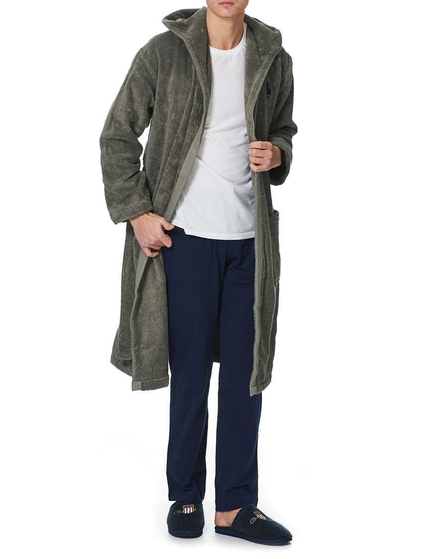 Homme | Peignoirs Et Pyjamas | Ralph Lauren Home | Polo Player Bathrobe Pebble