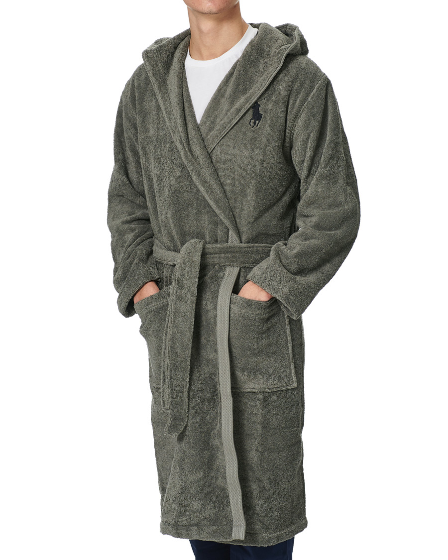 Homme | Peignoirs Et Pyjamas | Ralph Lauren Home | Polo Player Bathrobe Pebble