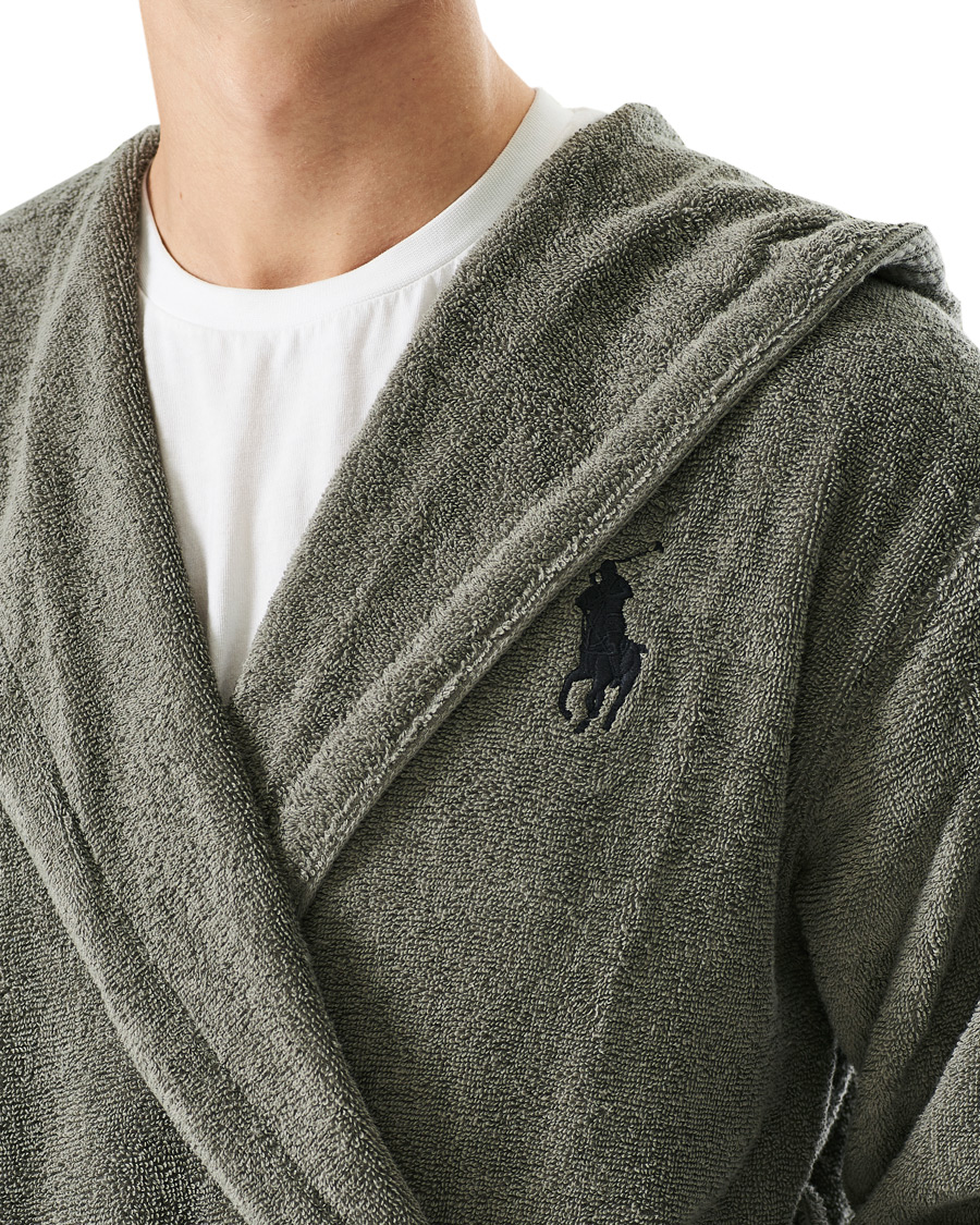 Homme | Peignoirs Et Pyjamas | Ralph Lauren Home | Polo Player Bathrobe Pebble