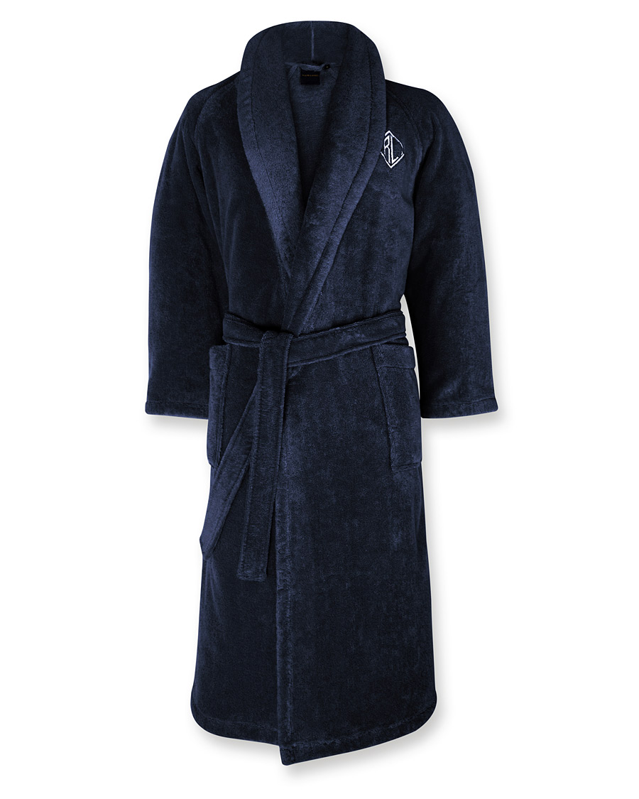 Homme | Peignoirs Et Pyjamas | Ralph Lauren Home | Langdon Shawl Collar Bathrobe Midnight