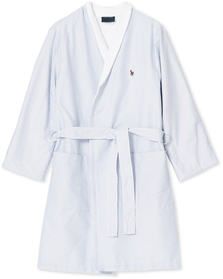 Homme | Peignoirs Et Pyjamas | Ralph Lauren Home | Oxford Men Kimono Bathrobe Blue
