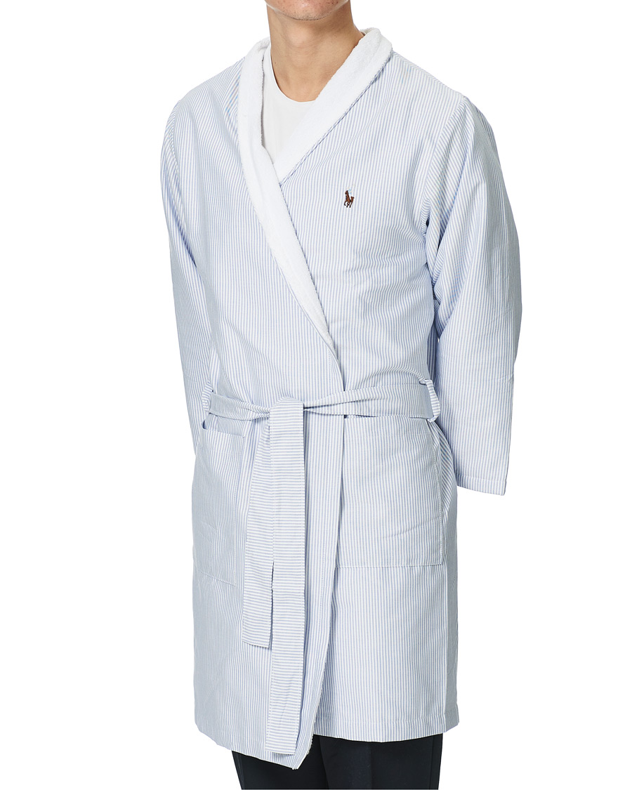 Homme | Peignoirs Et Pyjamas | Ralph Lauren Home | Oxford Men Kimono Bathrobe Blue