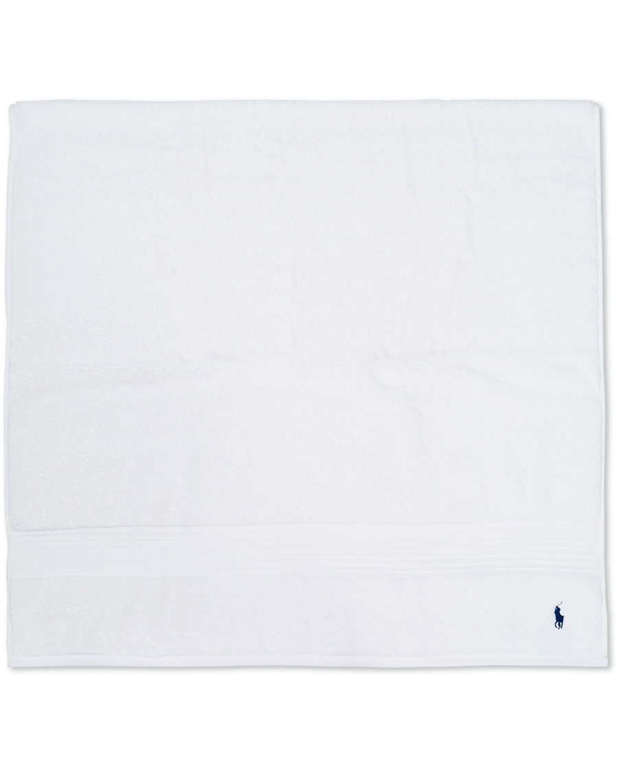 Homme | Ralph Lauren Home Polo Player Bath Sheet 90x170 White | Ralph Lauren Home | Polo Player Bath Sheet 90x170 White