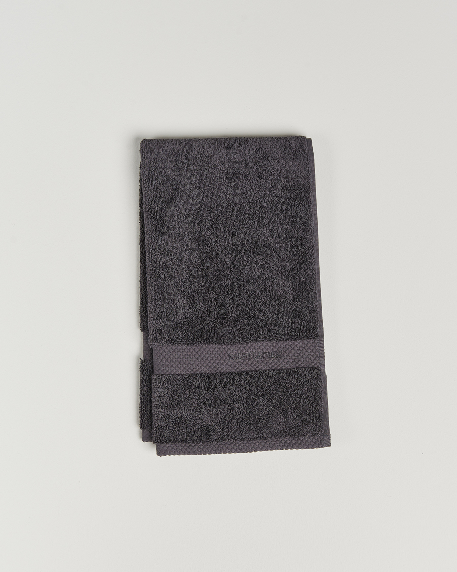 Homme | Ralph Lauren Home Avenue Guest Towel 42x70 Graphite | Ralph Lauren Home | Avenue Guest Towel 42x70 Graphite