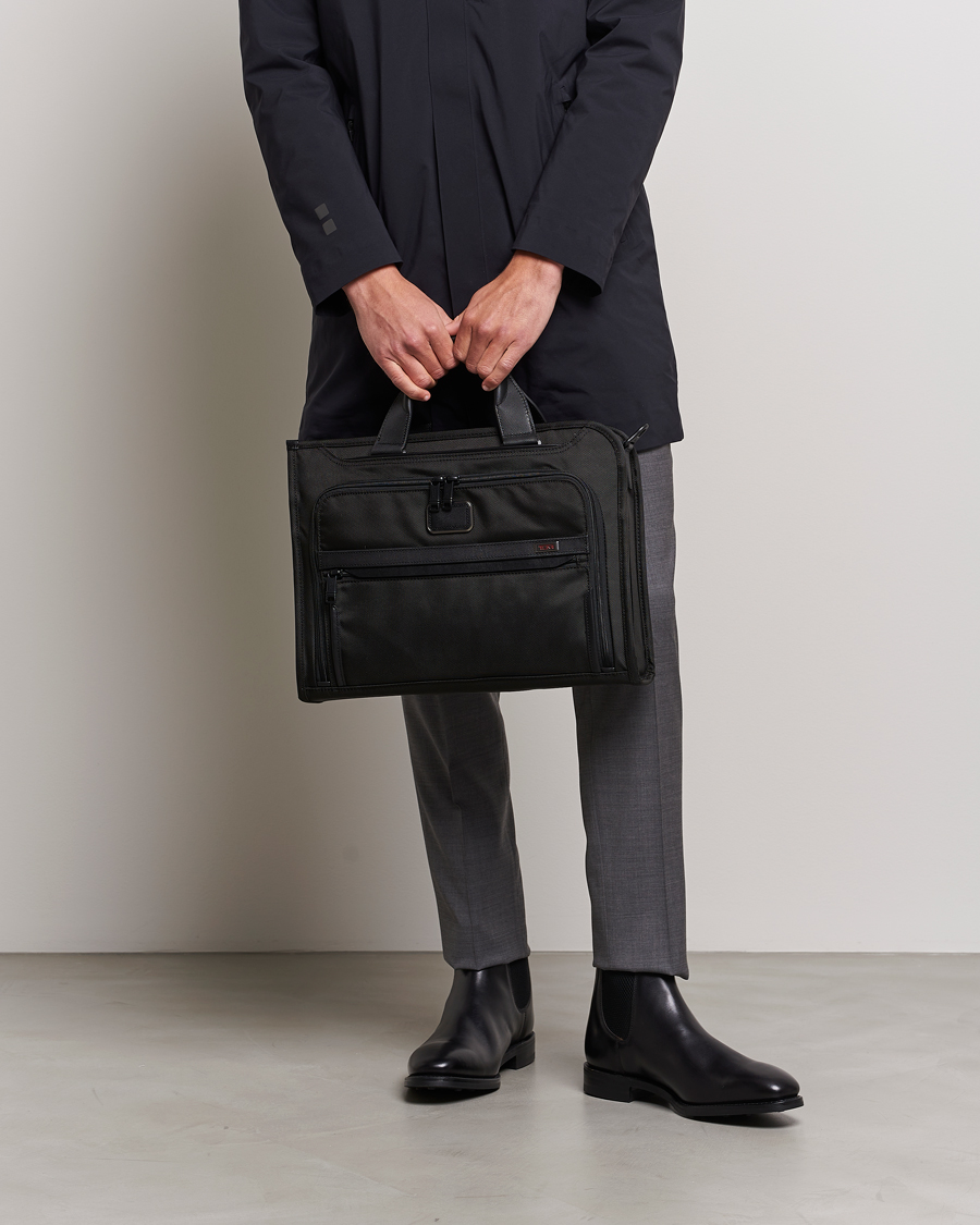 Homme | TUMI Alpha 3 Slim Deluxe Portfolio Black | TUMI | Alpha 3 Slim Deluxe Portfolio Black