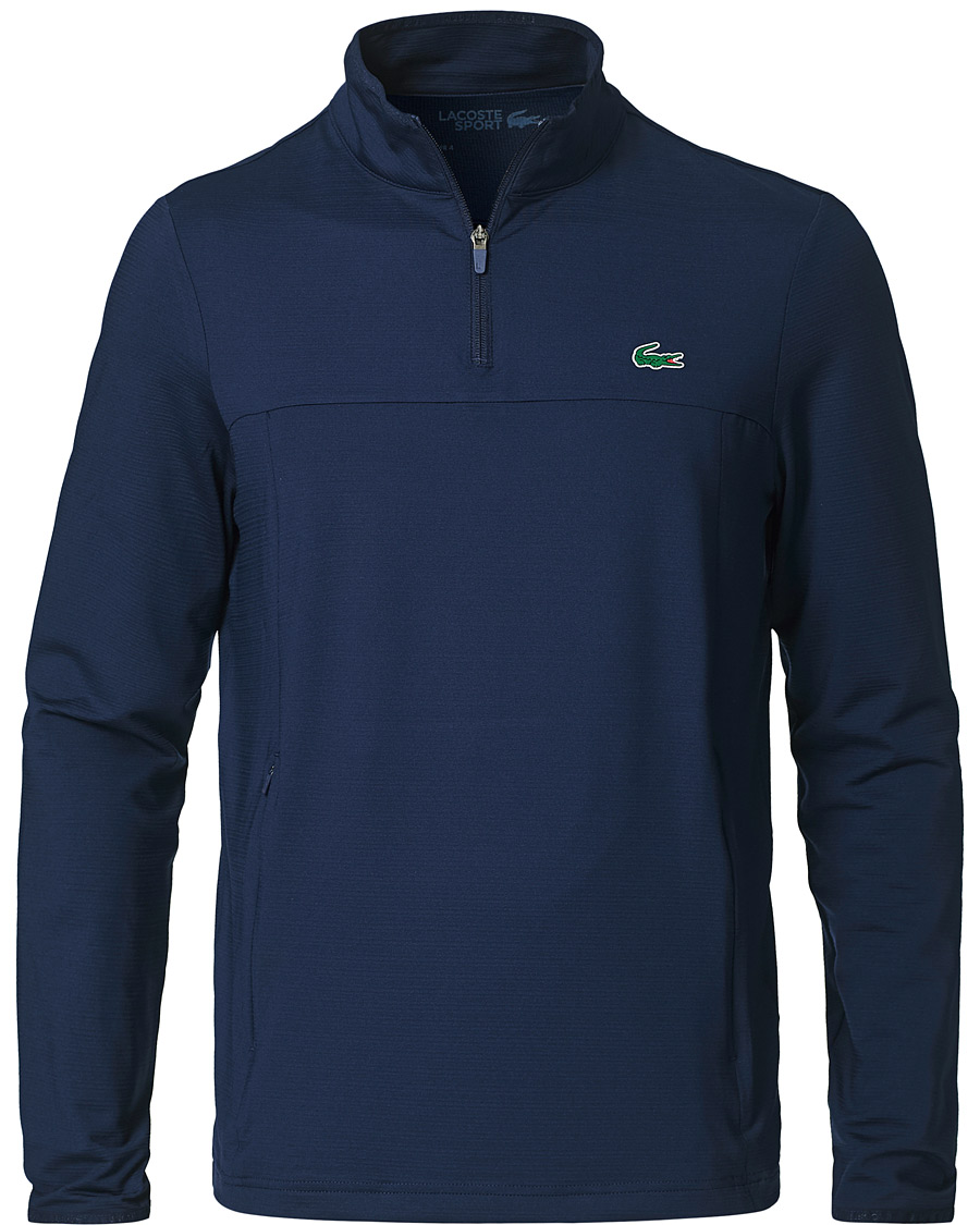 Homme | Pulls Et Tricots | Lacoste Sport | Performance Midlayer Half Zip Navy Blue