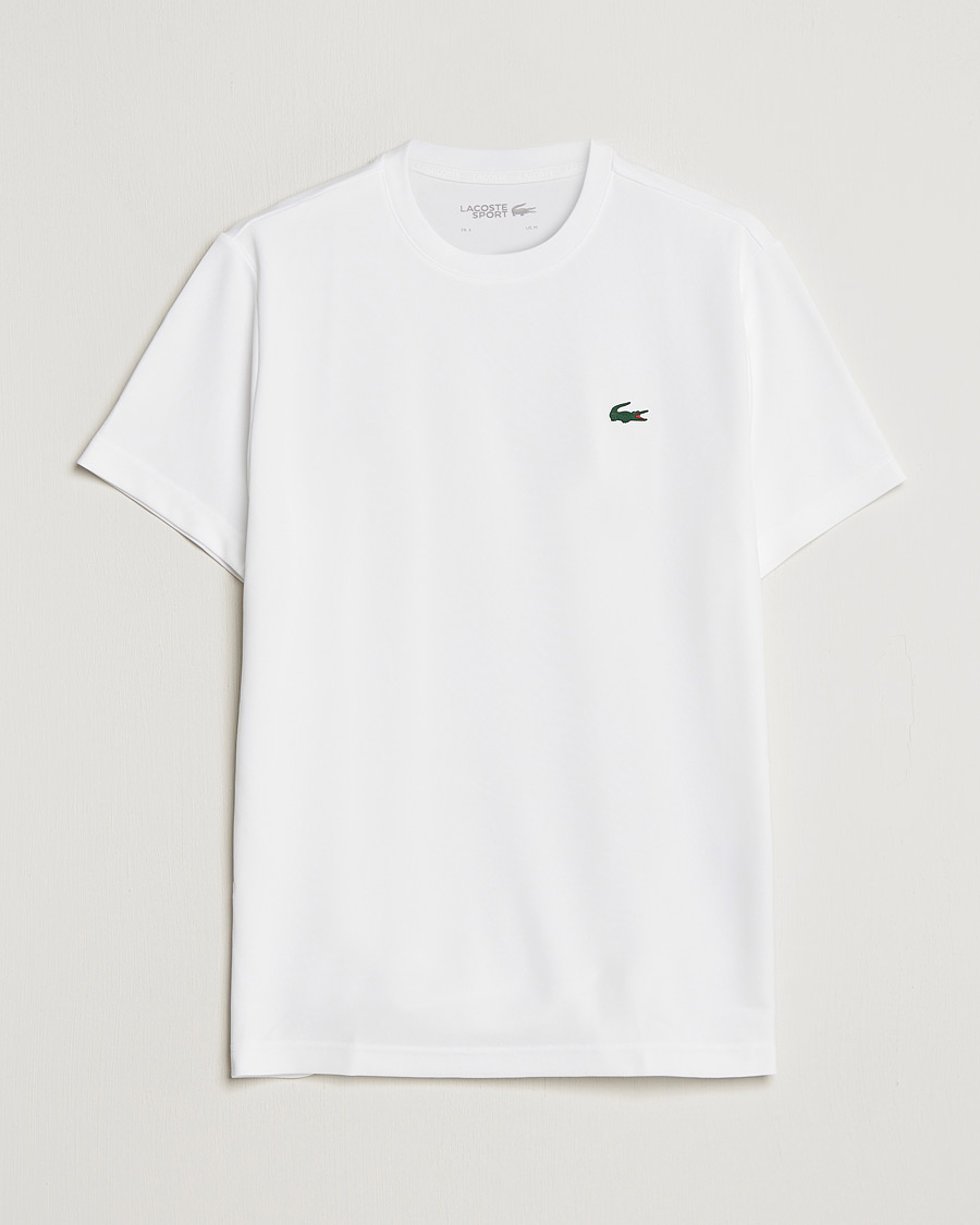 Homme | T-shirts | Lacoste | Sport Performance Crew Neck T-Shirt White