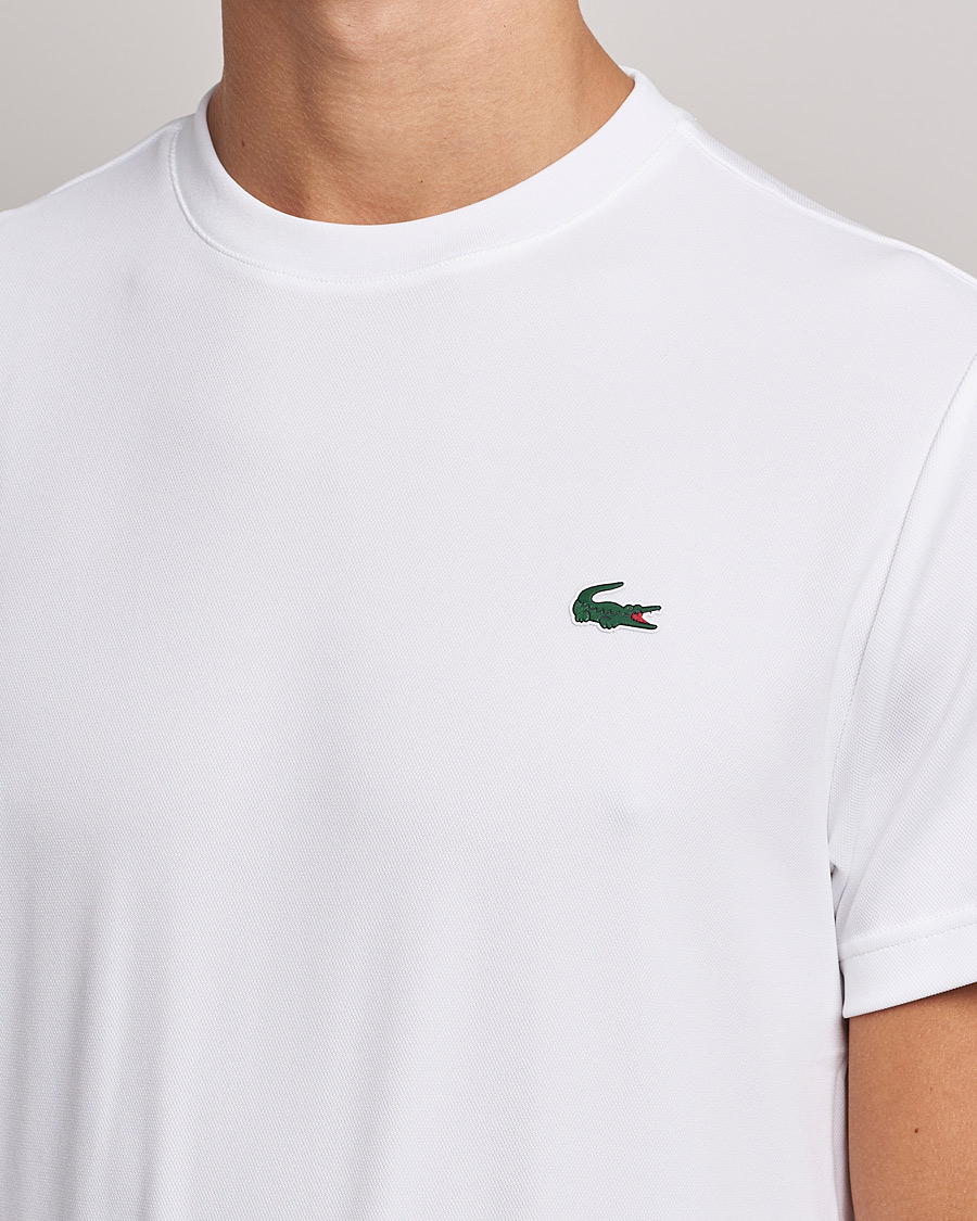 Homme | T-shirts | Lacoste | Sport Performance Crew Neck T-Shirt White