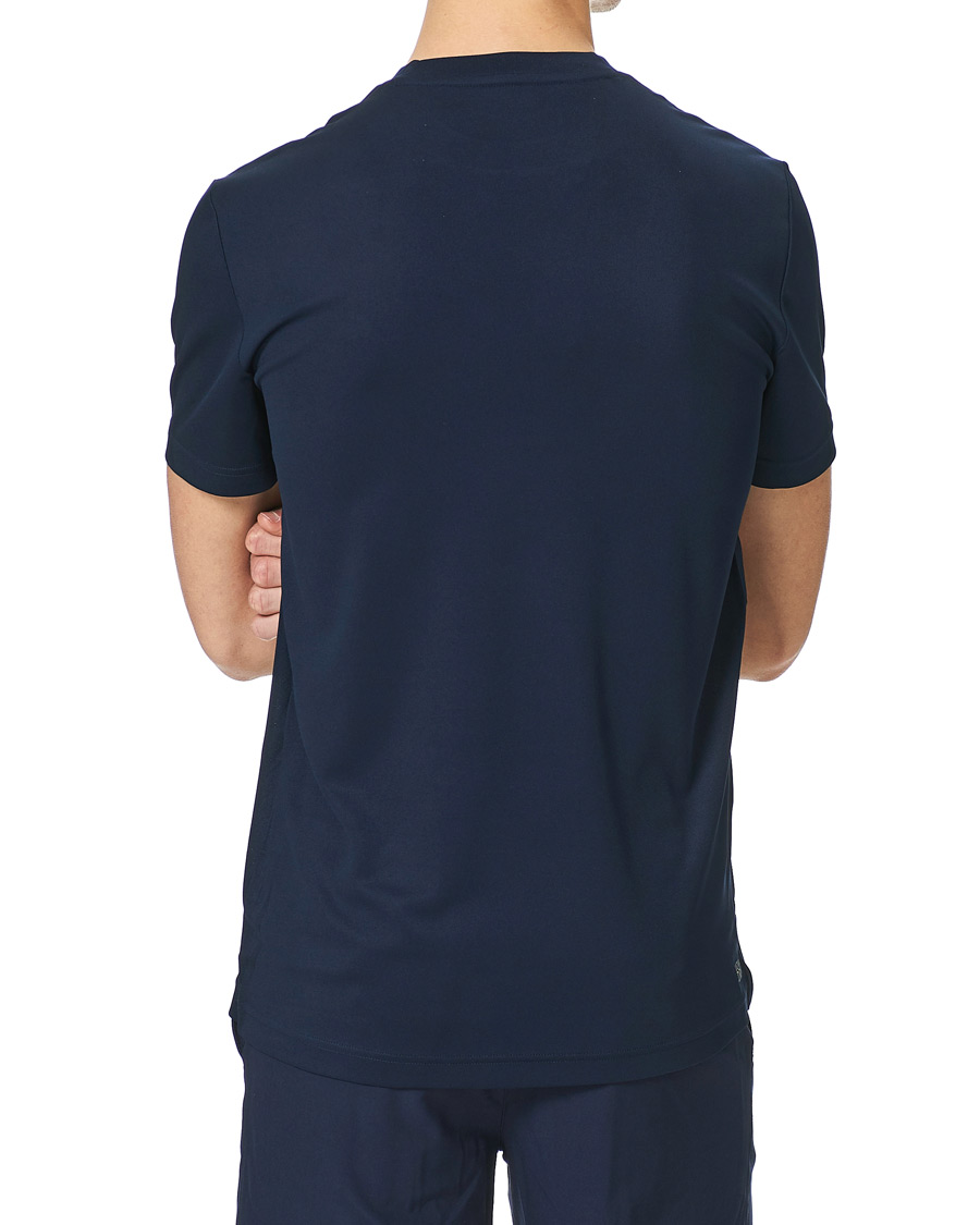 Homme | T-shirts | Lacoste Sport | Performance Crew Neck T-Shirt Navy Blue