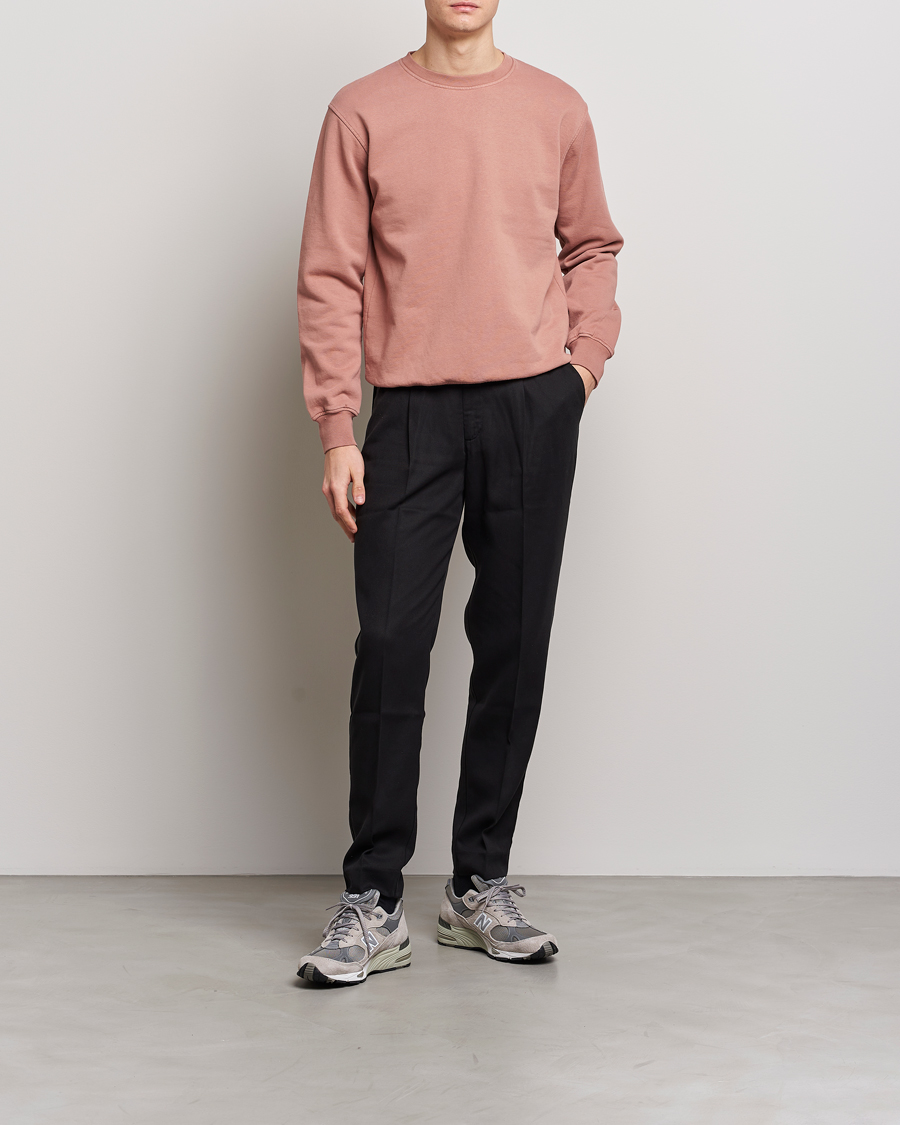 Homme | Pulls Et Tricots | Colorful Standard | Classic Organic Crew Neck Sweat Rosewood Mist