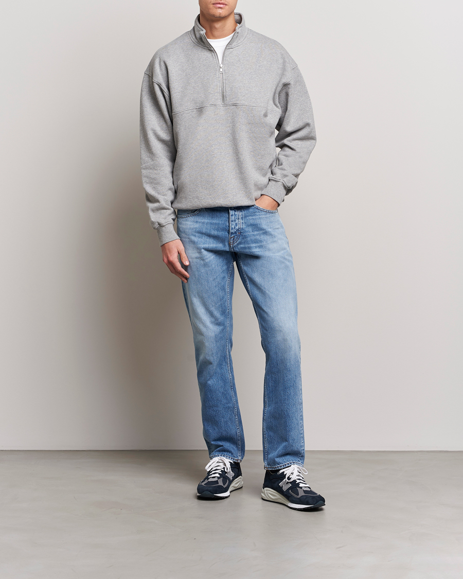 Homme | Pulls Et Tricots | Colorful Standard | Classic Organic Half-Zip Heather Grey