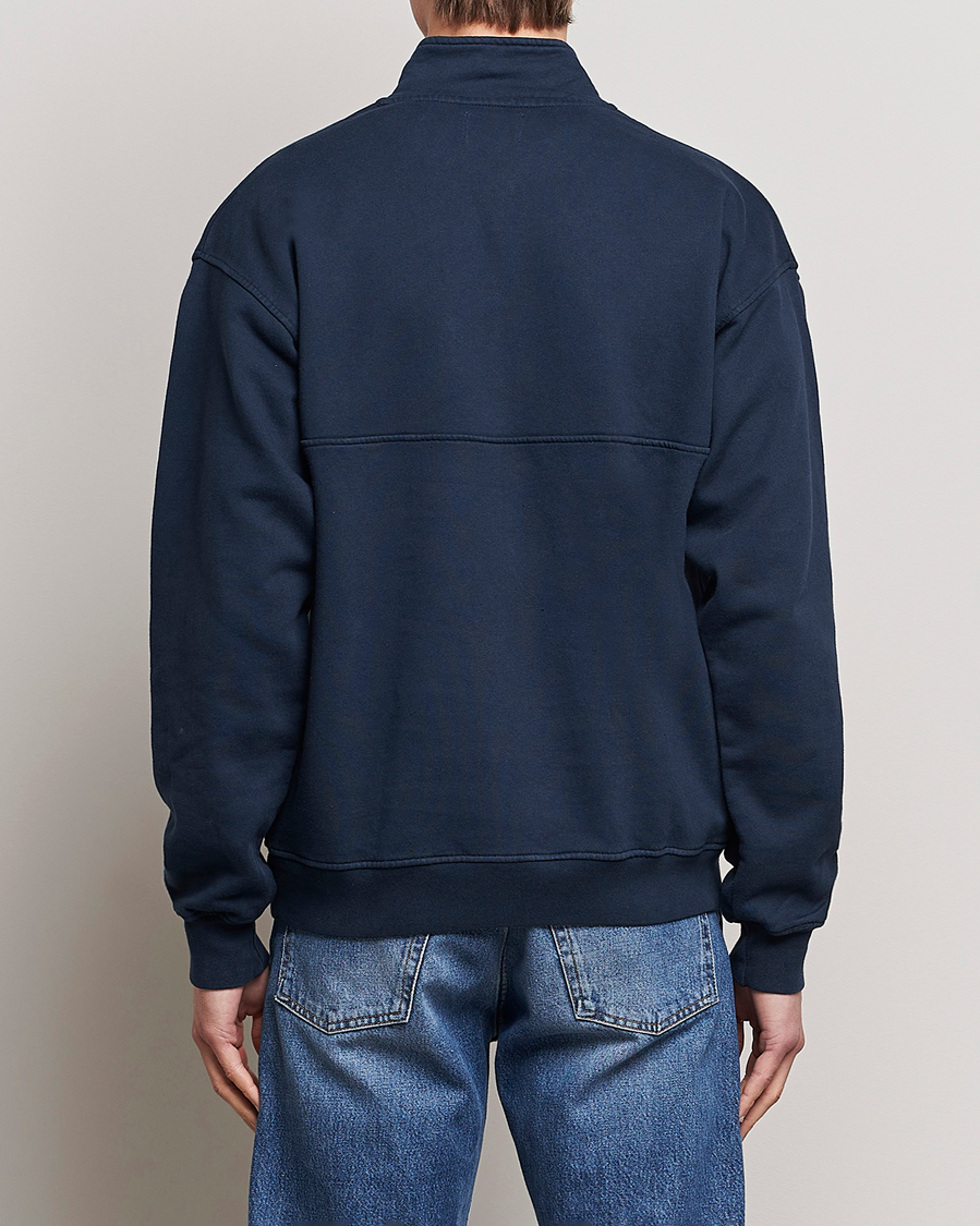 Homme | Pulls Et Tricots | Colorful Standard | Classic Organic Half-Zip Navy Blue