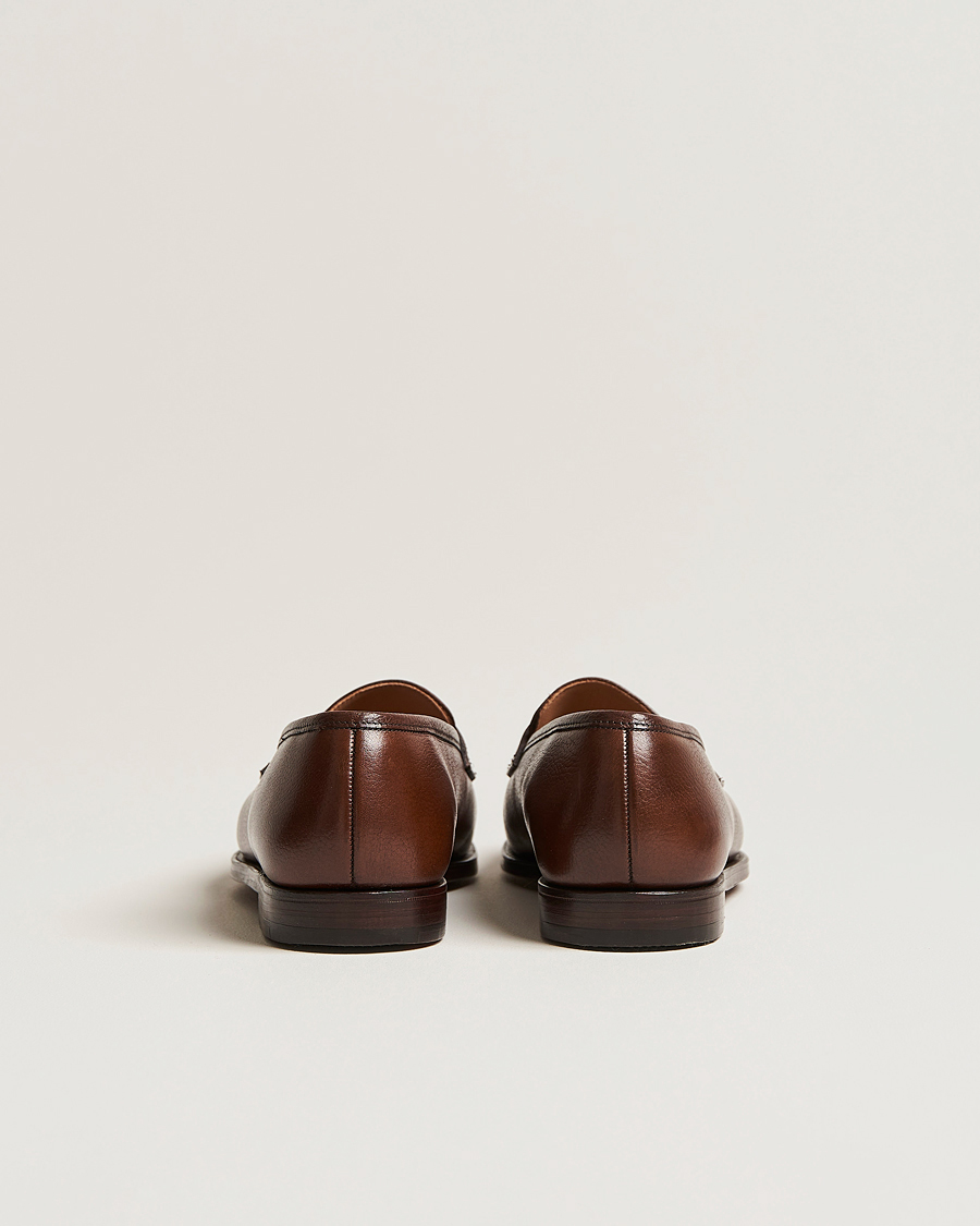 Homme | Crockett & Jones x Tärnsjö Garveri Boston Milled Grain Leather Sole Dk Brown Calf | Crockett & Jones x Tärnsjö Garveri | Boston Milled Grain Leather Sole Dk Brown Calf