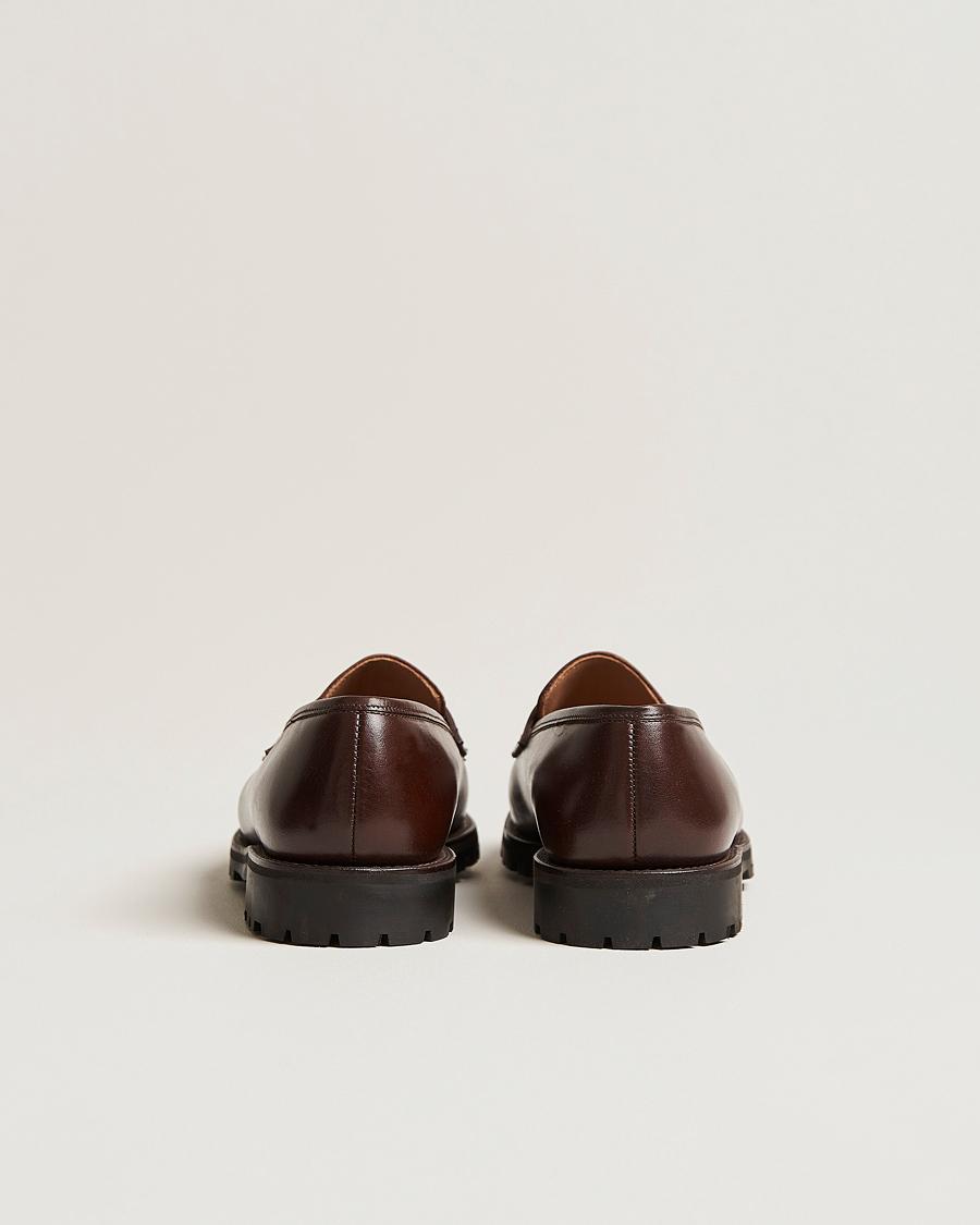 Homme | Crockett & Jones x Tärnsjö Garveri Boston Vibram Cleated Sole Dk Brown Calf | Crockett & Jones x Tärnsjö Garveri | Boston Vibram Cleated Sole Dk Brown Calf